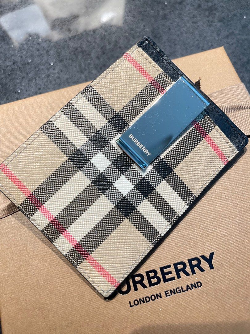 Burberry Cardholder, Luxury, Bags & Wallets on Carousell