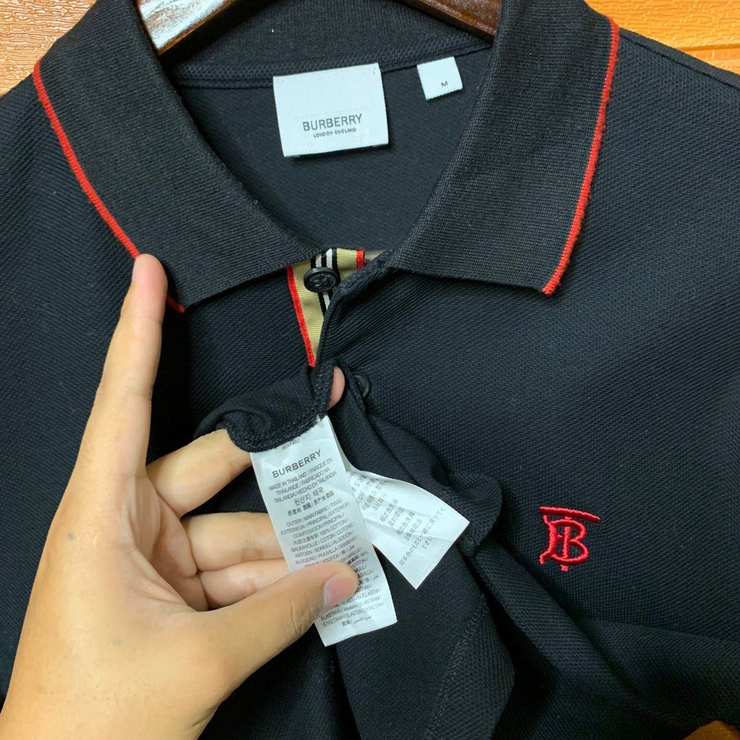 Burberry polo made hot sale in thailand