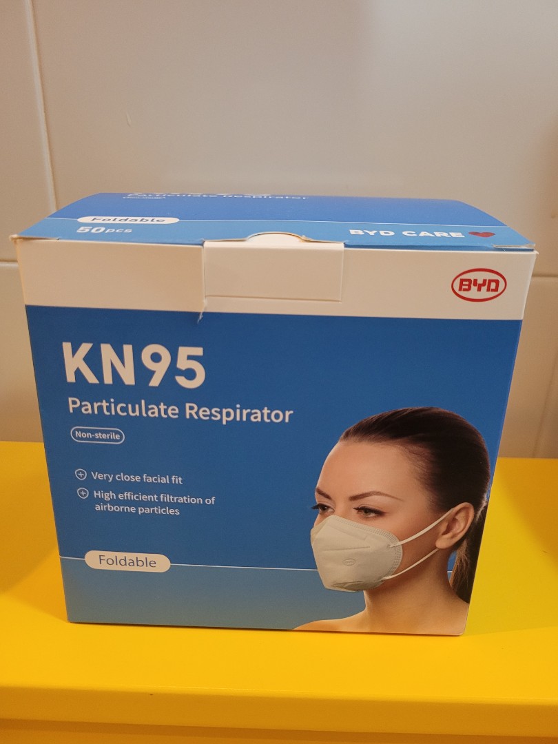 BYD Mask, Health & Nutrition, Face Masks & Face Shields on Carousell