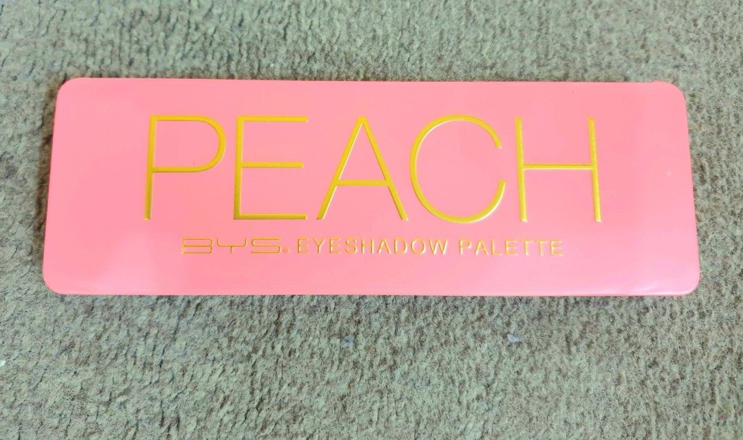 BYS PEACH EYESHADOW PALETTE TIN WITH MIRROR (Category: Makeup) located in San Juan City. Submitted by minismooch_ (Listing ID 1214224599, Image 3). Description: BOUGHT LAST DECEMBER UNUSED BRAND NEW JUST SWATCHED ONLY BROWN SHADE ‼️FIXED PRICE ‼️ 💰MOD : GCASH ONLY 📍Location: San Juan City 🚚 DELIVERY: WITHIN MANILA > buyer will handle the delivery via preferred courier. Please be responsible for sending the rider’s details. OUTSIDE MANILA > J&T