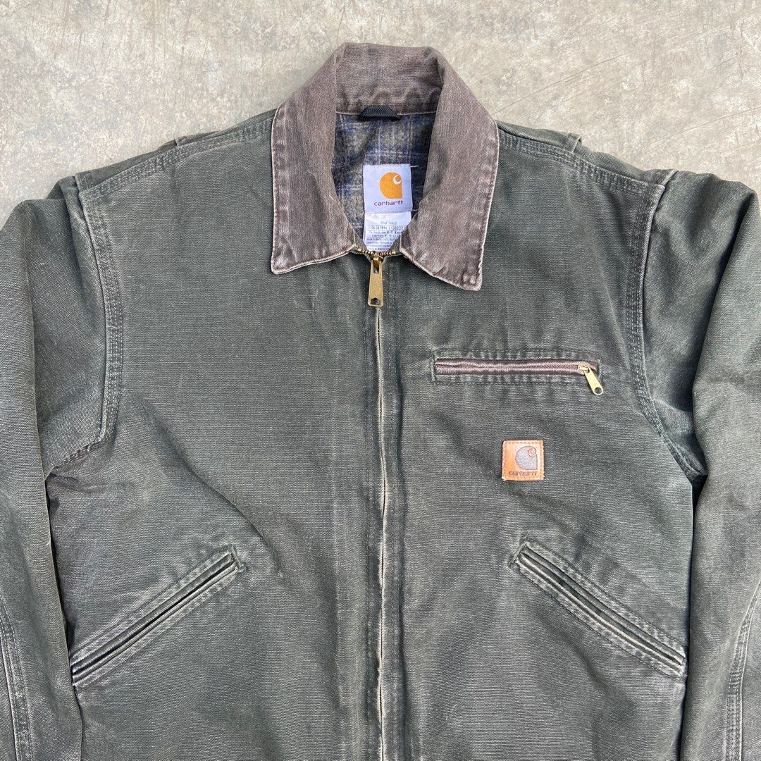 Carhartt Moss Green Detroit Work Jacket J97 MOS