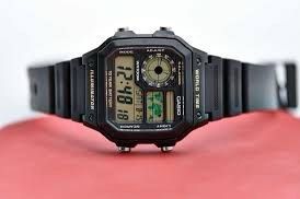Casio Digital AE1200W 1B Men s Fashion Watches Accessories