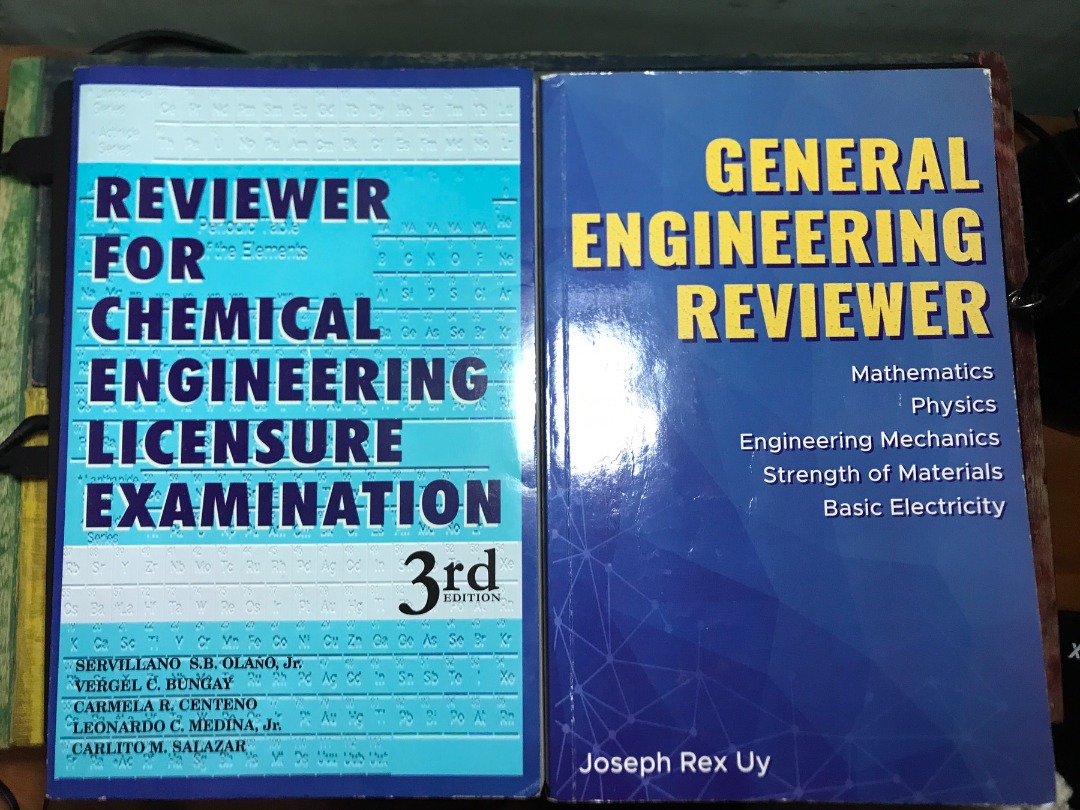Chemical Engineering Board Exam Reviewer + Gen Eng, Hobbies & Toys