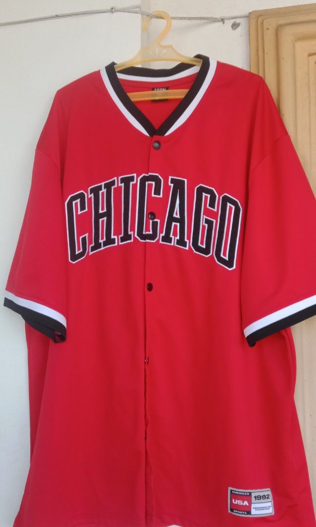 Chicago Baseball Jordan Jersey, Men's Fashion, Tops & Sets, Tshirts & Polo  Shirts on Carousell