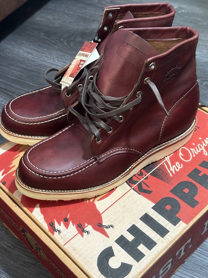 Chippewa moc shop toe boot