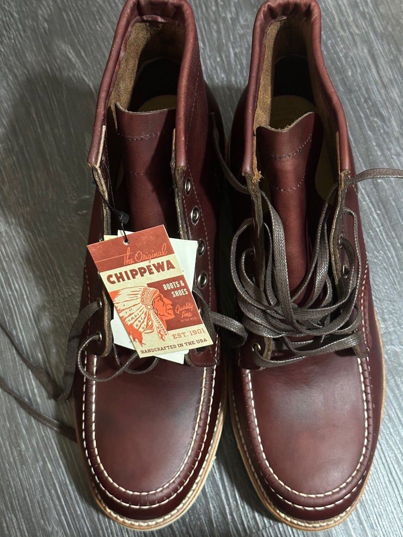 Chippewa 1901M20 Moc Toe Boots Made in USA