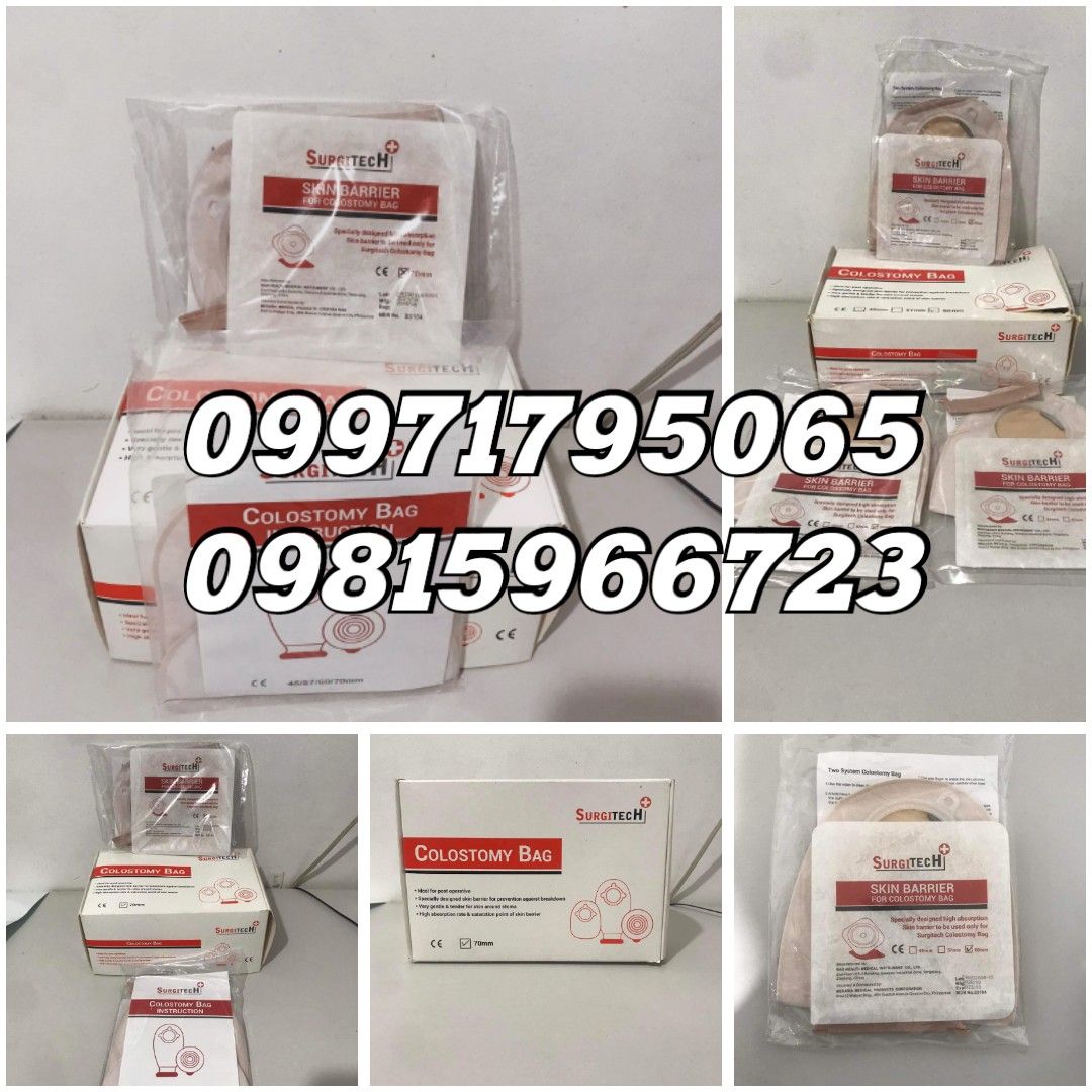 Colostomy bag, Health & Nutrition, Medical Supplies & Tools on Carousell