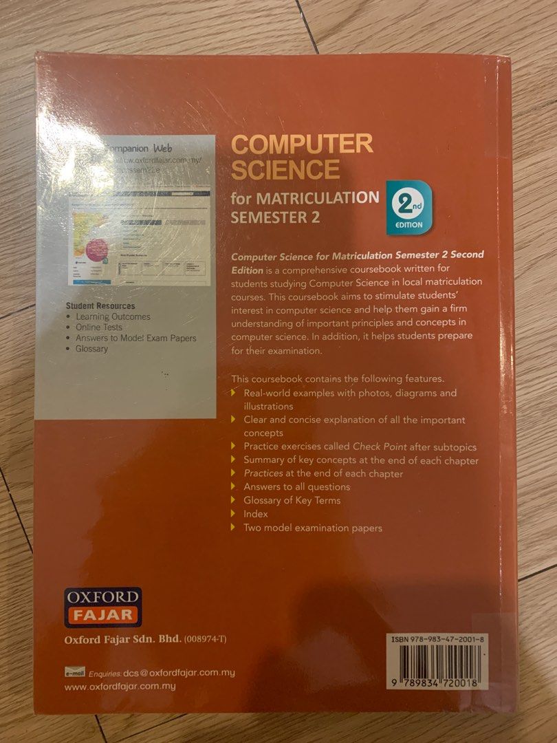Computer Science (2nd Edition), Hobbies & Toys, Books & Magazines