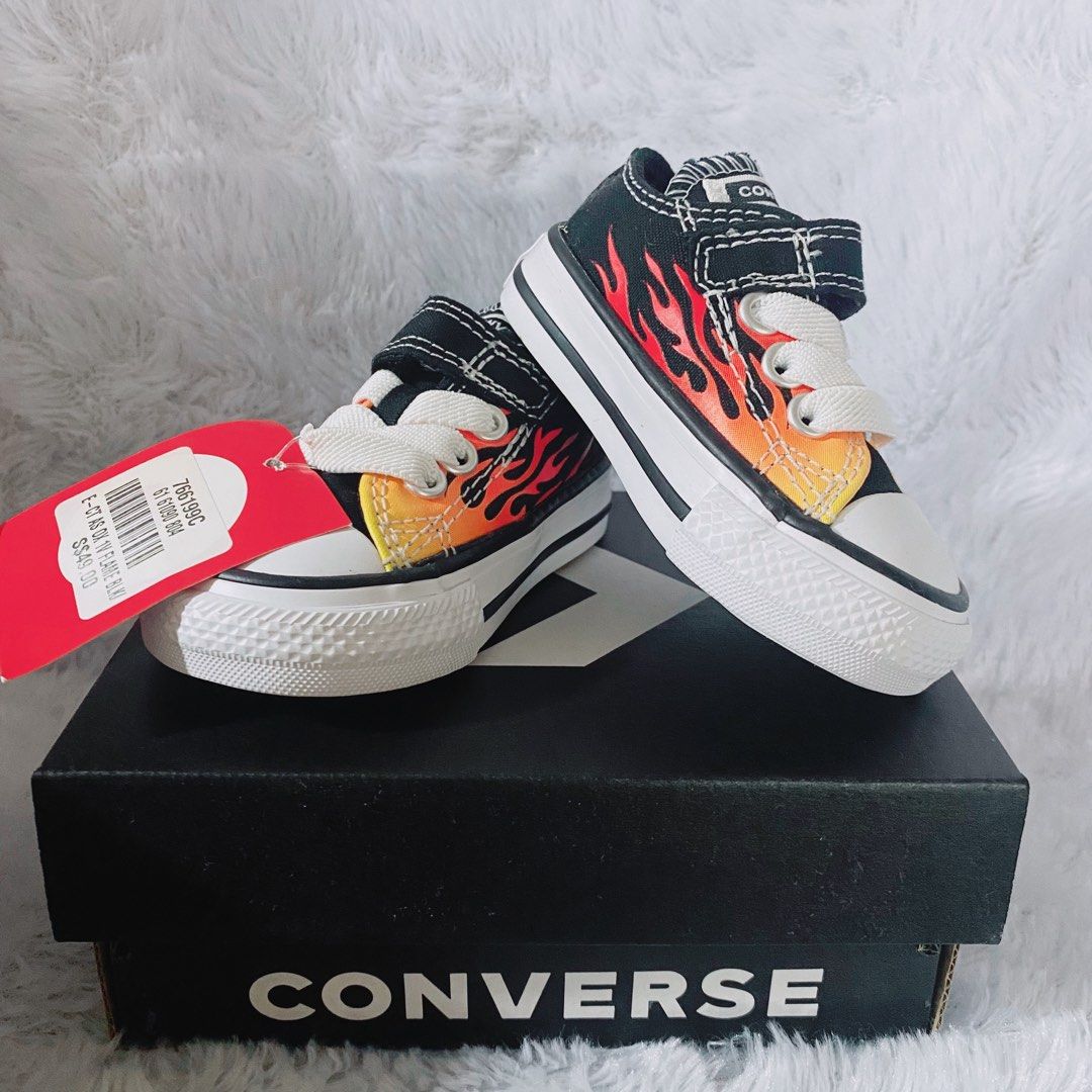 Red and yellow converse clearance