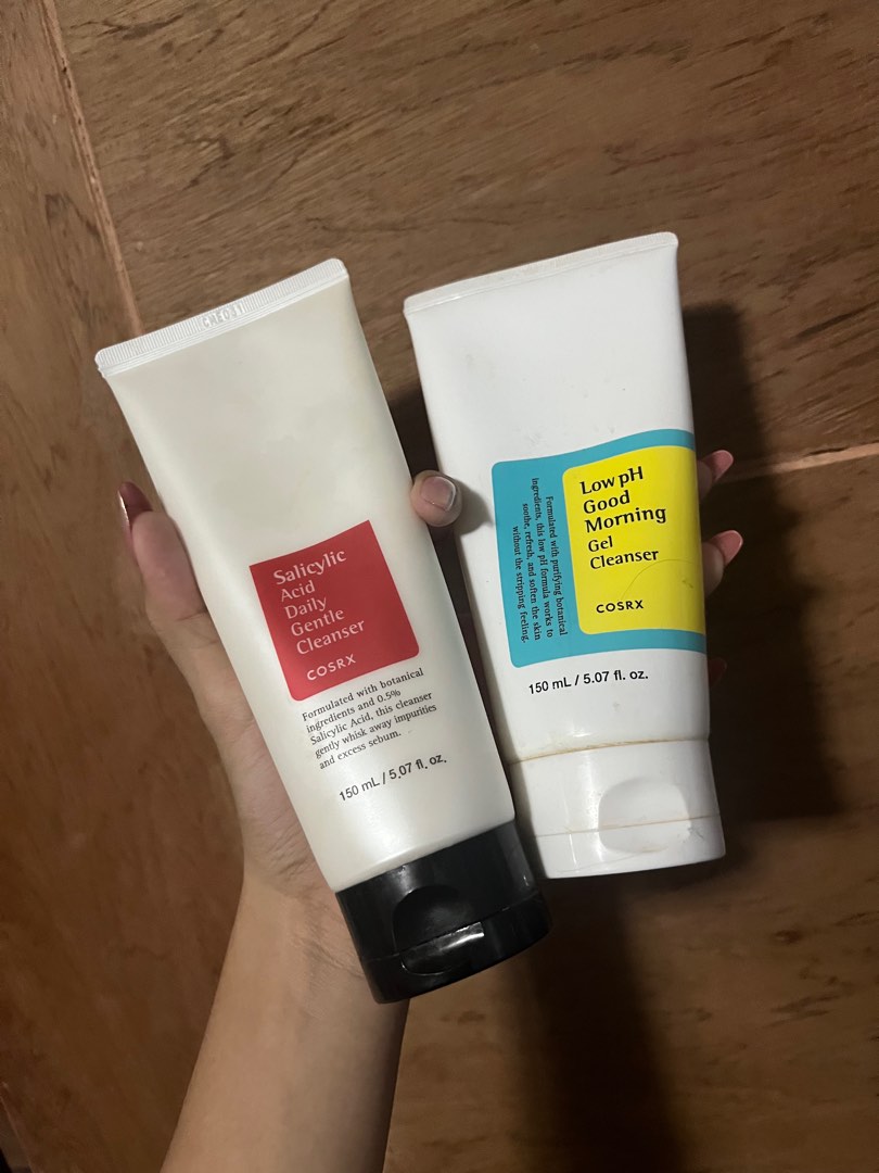 Cosrx Good Morning Cleanser & Salicylic Acid Cleanser, Beauty ...
