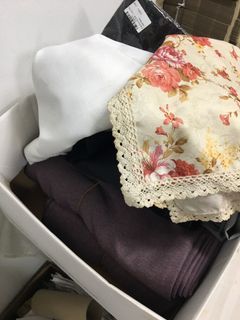 Curtains and other cloth