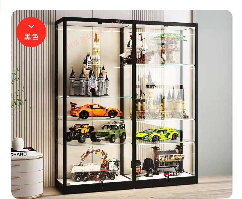 CUSTOMIZE Display Cabinet I Gift Model Toy Car Model Display Cabinet Household Transparent Lego Figurine Glass