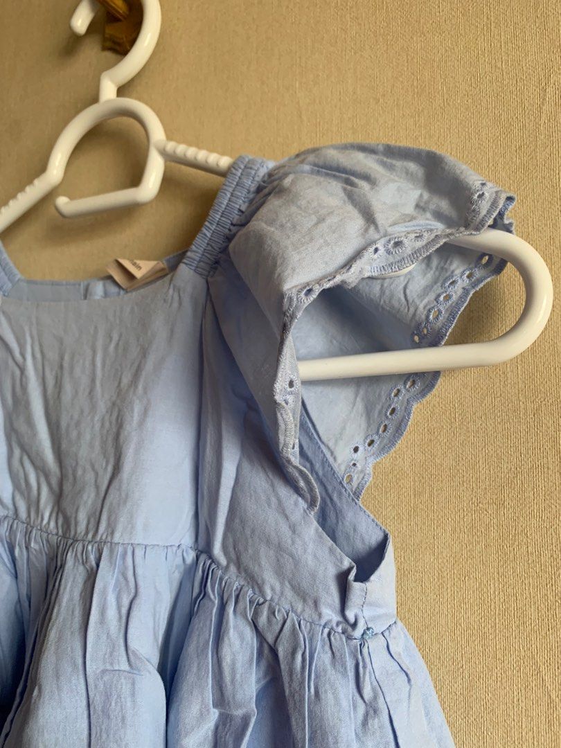 Cute Sun Dress (Category: Babies & Kids Fashion) located in Quezon City. Submitted by threesuitcaseonly (Listing ID 1214183172, Image 3). Description: RFS: Outgrown, decluttering Very good condition Lightweight , cotton fabric material Super nice in actual No stains, no rip.