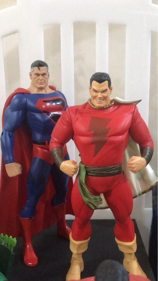 DC Kingdom Come Superman Shazam Set (Category: Figurines & Statues) located in Manila. Submitted by 888ejwright (Listing ID 1214179308, Image 1). Description: Could be purchased individually at P5k each.