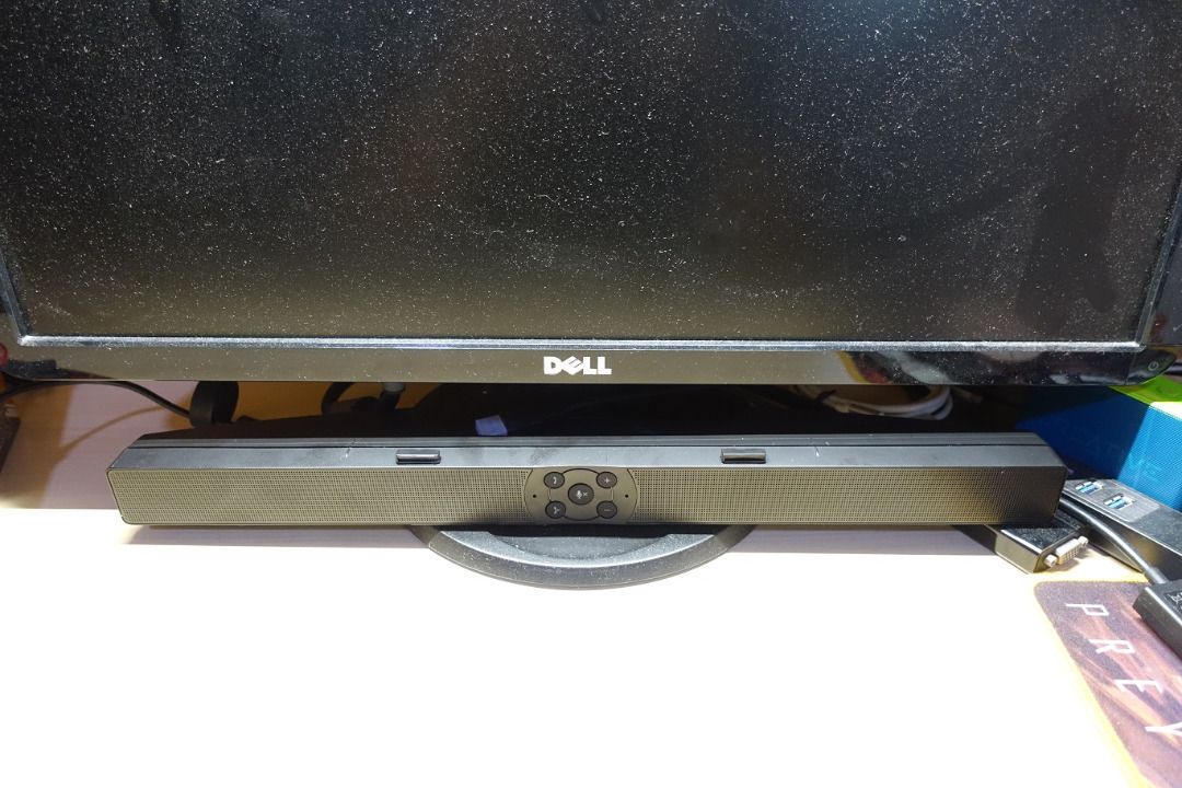 Dell Pro Stereo Soundbar AE515M Teleconference Speaker with Built in Microphone