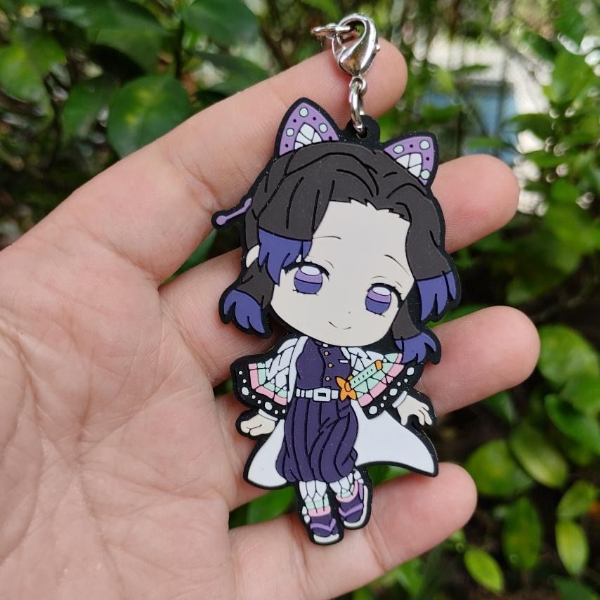 Demon Slayer Insect Hashira Shinobu Kocho Rubber strap, Hobbies & Toys ...