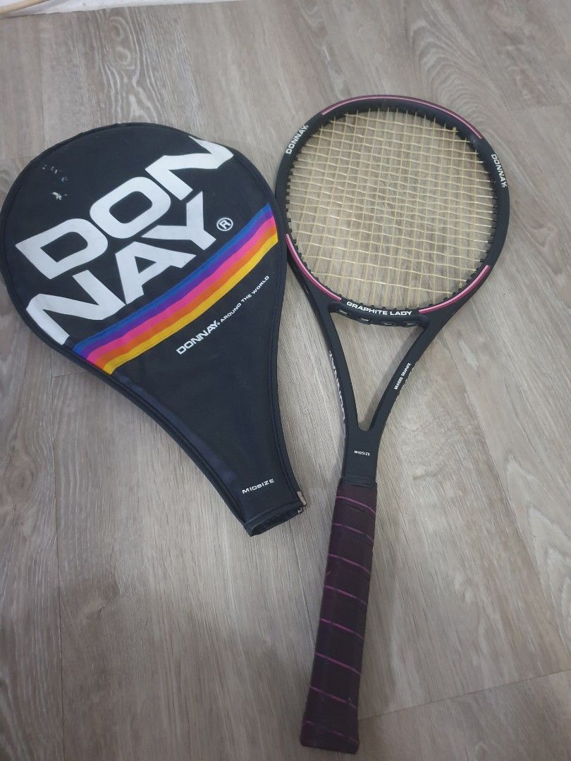 Donnay Tennis Racket, Sports Equipment, Sports & Games, Racket & Ball
