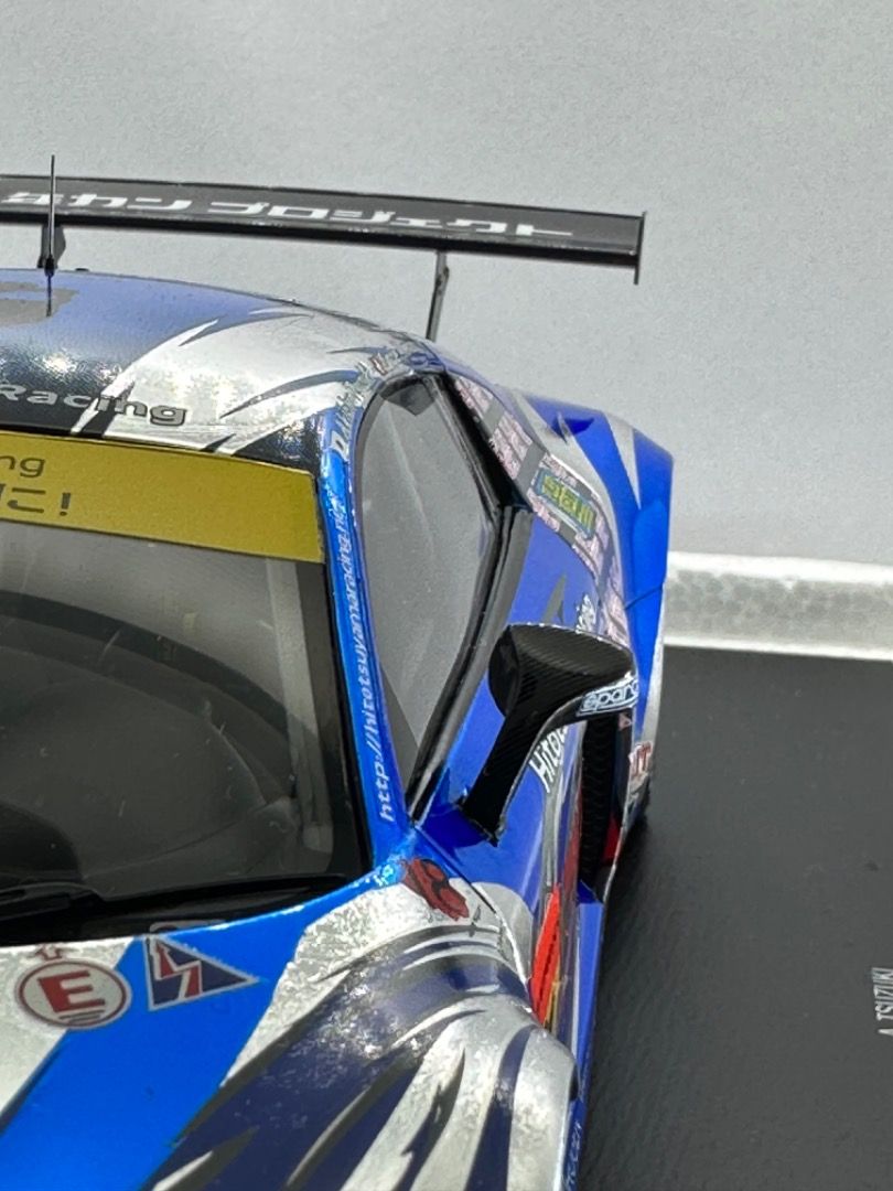 Ebbro 1:18 Audi R8 LMS Super GT300 2012 Zent No.21, 汽車配件