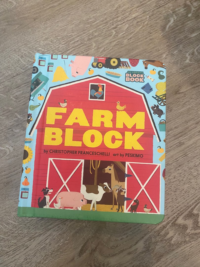 Farm block, Hobbies & Toys, Books & Magazines, Children's Books on