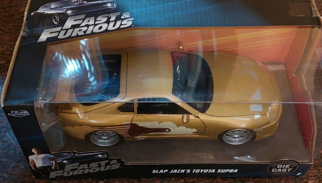 Fast & Furious Slap Jack's Toyota Supra 1:24, Hobbies & Toys, Toys ...