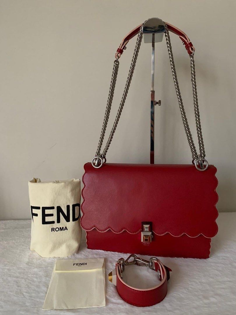 Fendi scalloped bag best sale