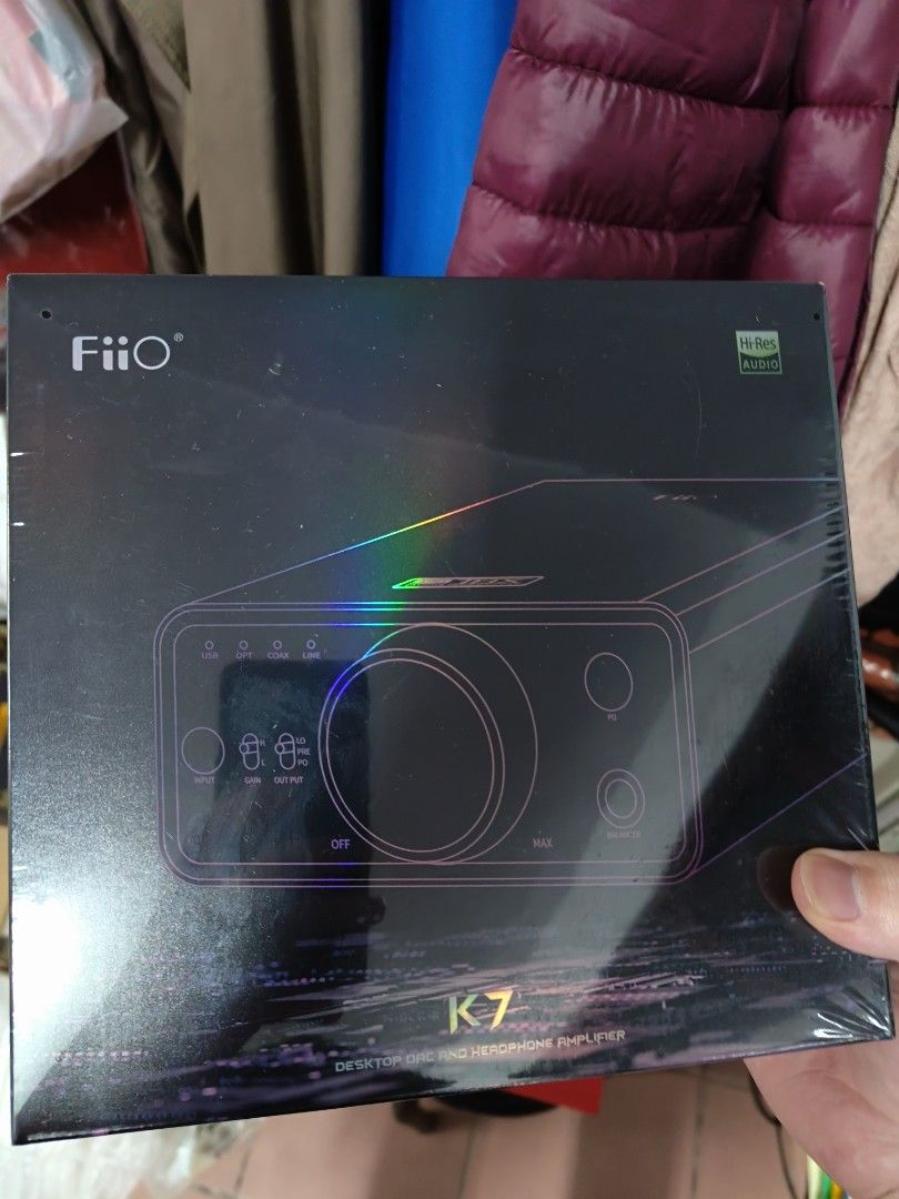 現貨Fiio k7 解碼擴大一體桌機, 耳機及錄音音訊設備, Soundbar、揚聲器