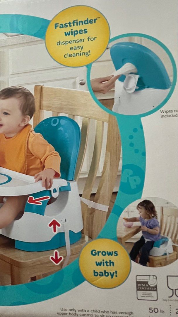 Fisher price deluxe top quick clean portable booster