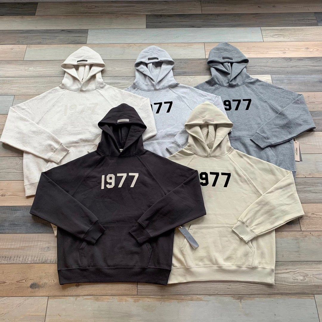 FOG Essentials Embossed 1977 Logo Hoodie SS22 (Category: Hoodies) located in Cavite. Submitted by techvaultph (Listing ID 1214215320, Image 1). Description: 📌 FOG Essentials Embossed 1977 Logo Hoodie SS22 FOLLOW US ON OUR IG PAGE @secret.findsph ☑️ Available for pre-order 4-14 DAYS ETA ☑️ Sizes: S, M, L, XL ☑️ Available Colors: Black, Beige, Light Gray, Gray, Dark Grey ☑️ Brand new ☑️ Guaranteed Premium Quality ☑️ Actual Photo Posted! Swipe left