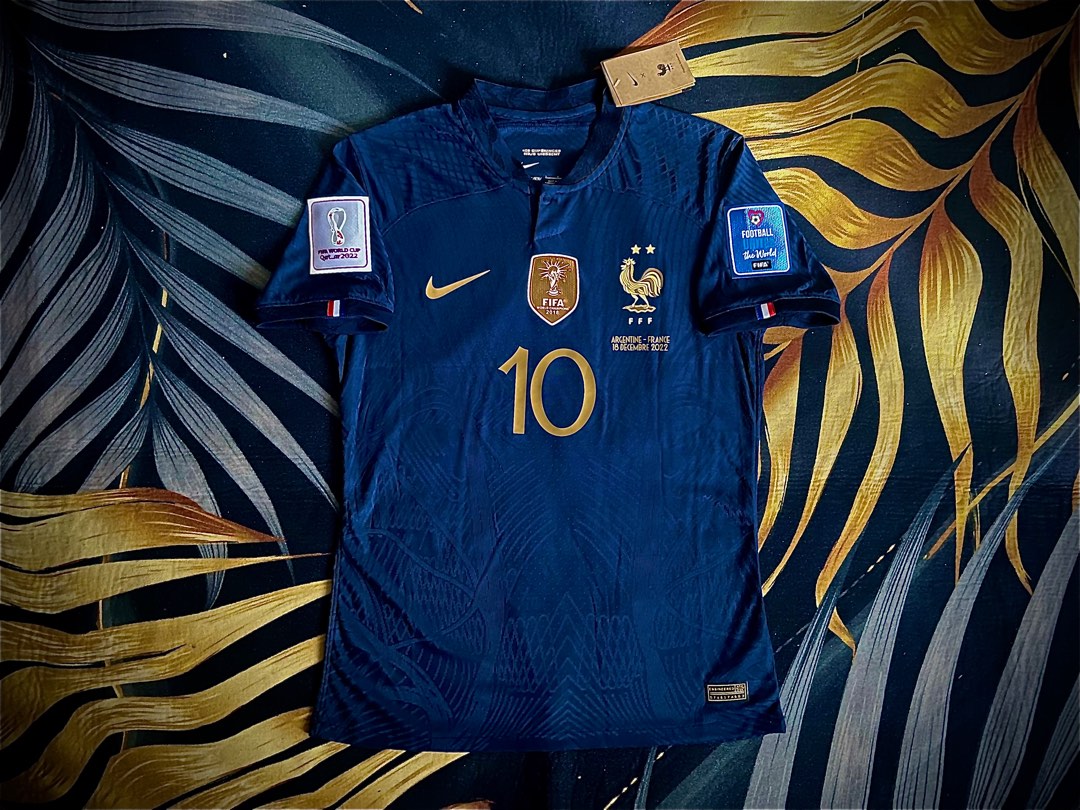 France jersey with world shop cup patch