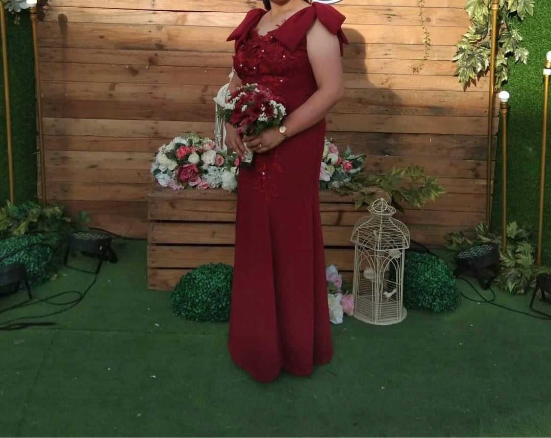 GOWN FOR NINANG SA KASAL Women s Fashion Dresses Sets Evening