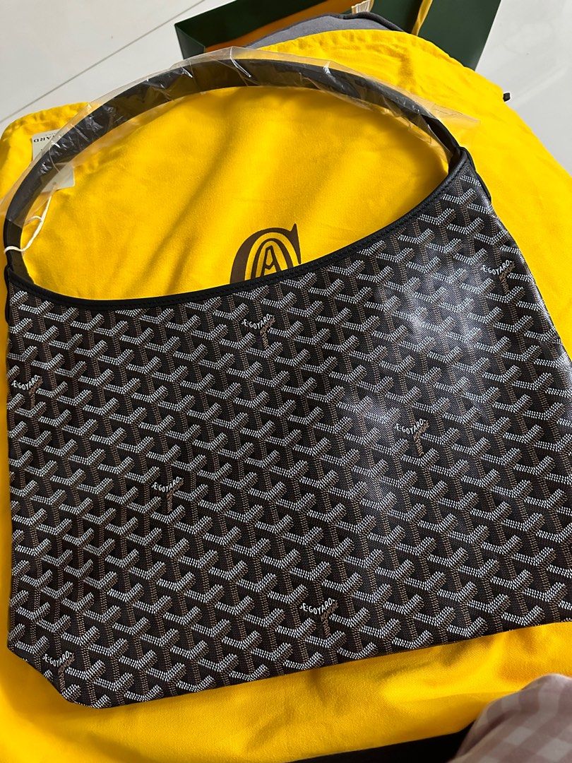 Goyard Boheme hobo bag - black, Luxury, Bags & Wallets on Carousell
