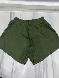 Green shorts