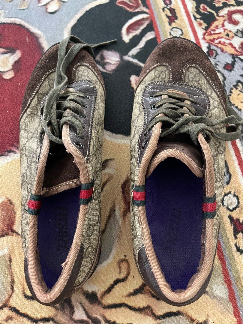 Vintage gucci sales tennis shoes