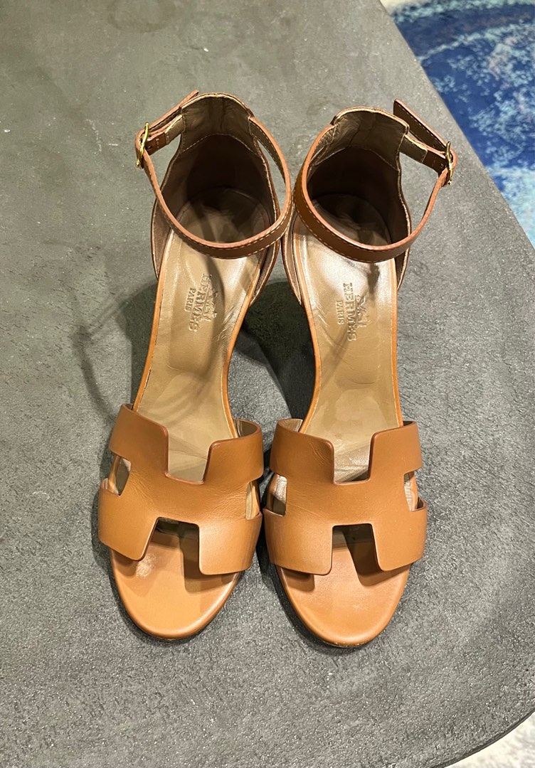 Hermes Legend Sandals Camel Size 36 Luxury Sneakers Footwear