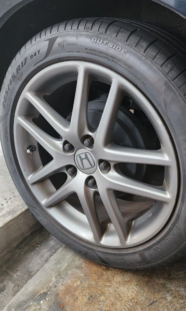 Honda stream Euro R CL 7 sport rim for Civic also, Car Accessories