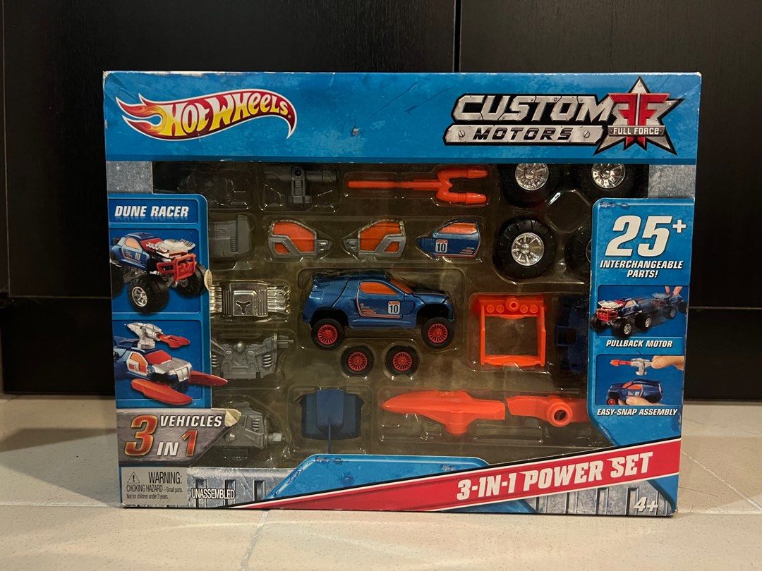 Hot wheels custom shop motors full force