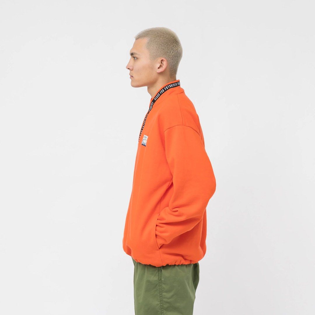 HUMAN MADE STAND COLLAR SWEATSHIRT, Men's Fashion, Tops & Sets ...