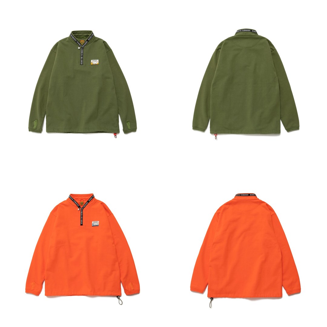 HUMAN MADE STAND COLLAR SWEATSHIRT, Men's Fashion, Tops & Sets ...