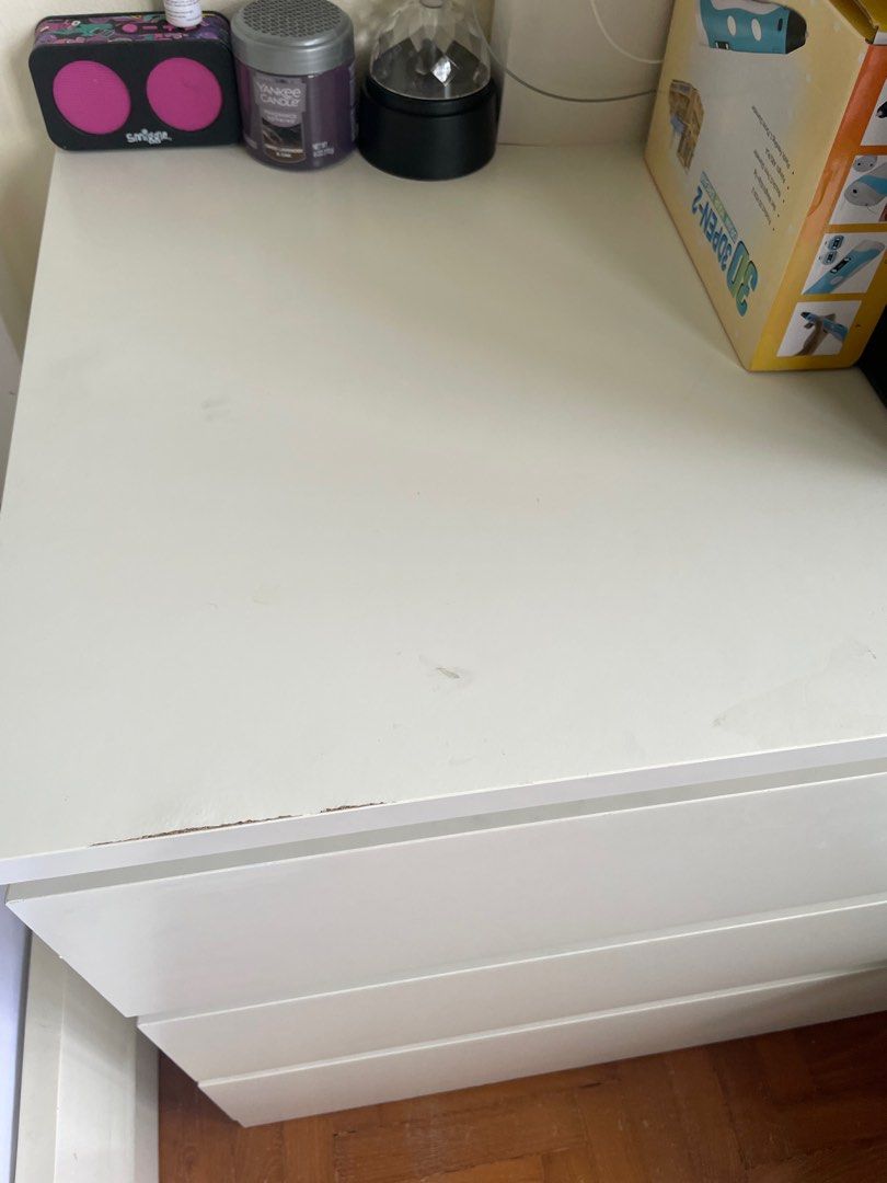 Ikea malm drawers, Furniture & Home Living, Furniture, Shelves