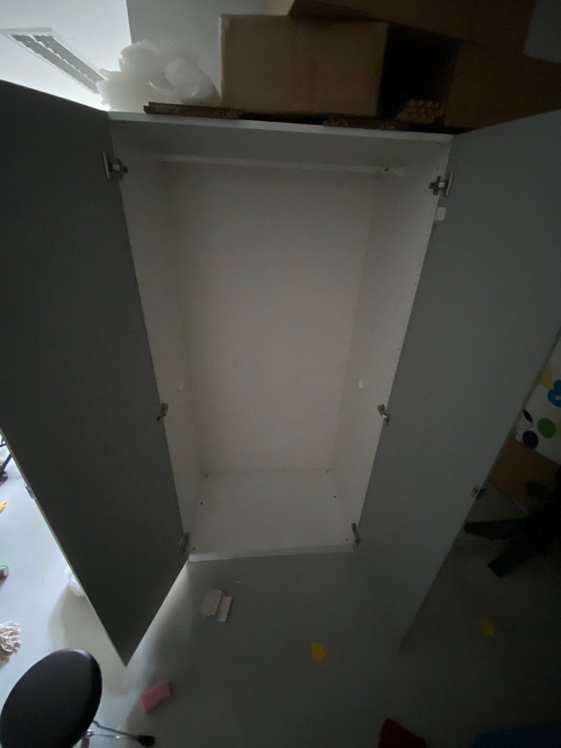 Ikea Mirror Wardrobe, Furniture & Home Living, Furniture, Shelves