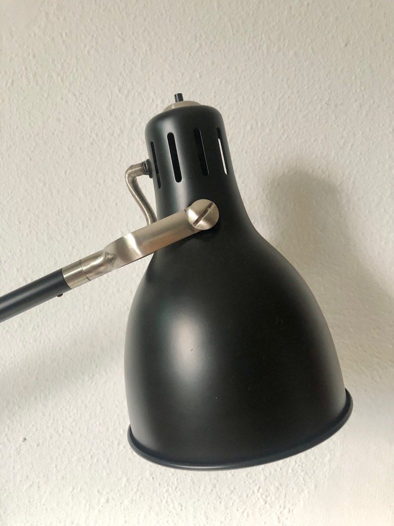 IKEA Table Work Lamp Arod Black, Furniture & Home Living, Lighting