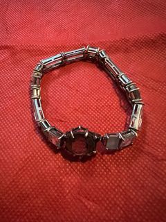 Imported Original silver bracelet with stone 925