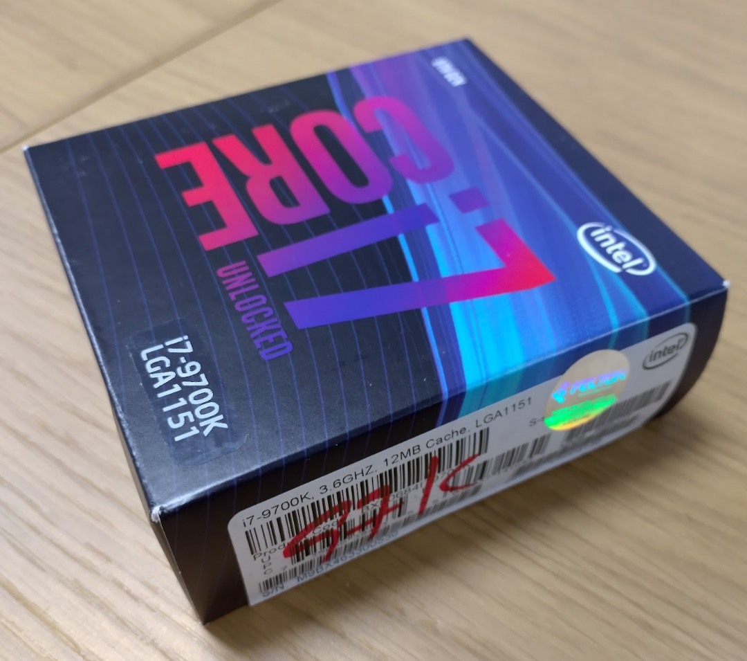 Intel core i7 9700K, 電腦＆科技, 桌上電腦- Carousell