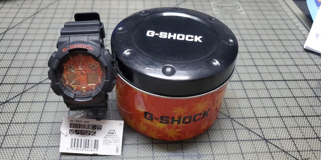 人気お得入手困難レアCASIO G-SHOCK KYO MOMIJI 京紅葉 日本製 時計