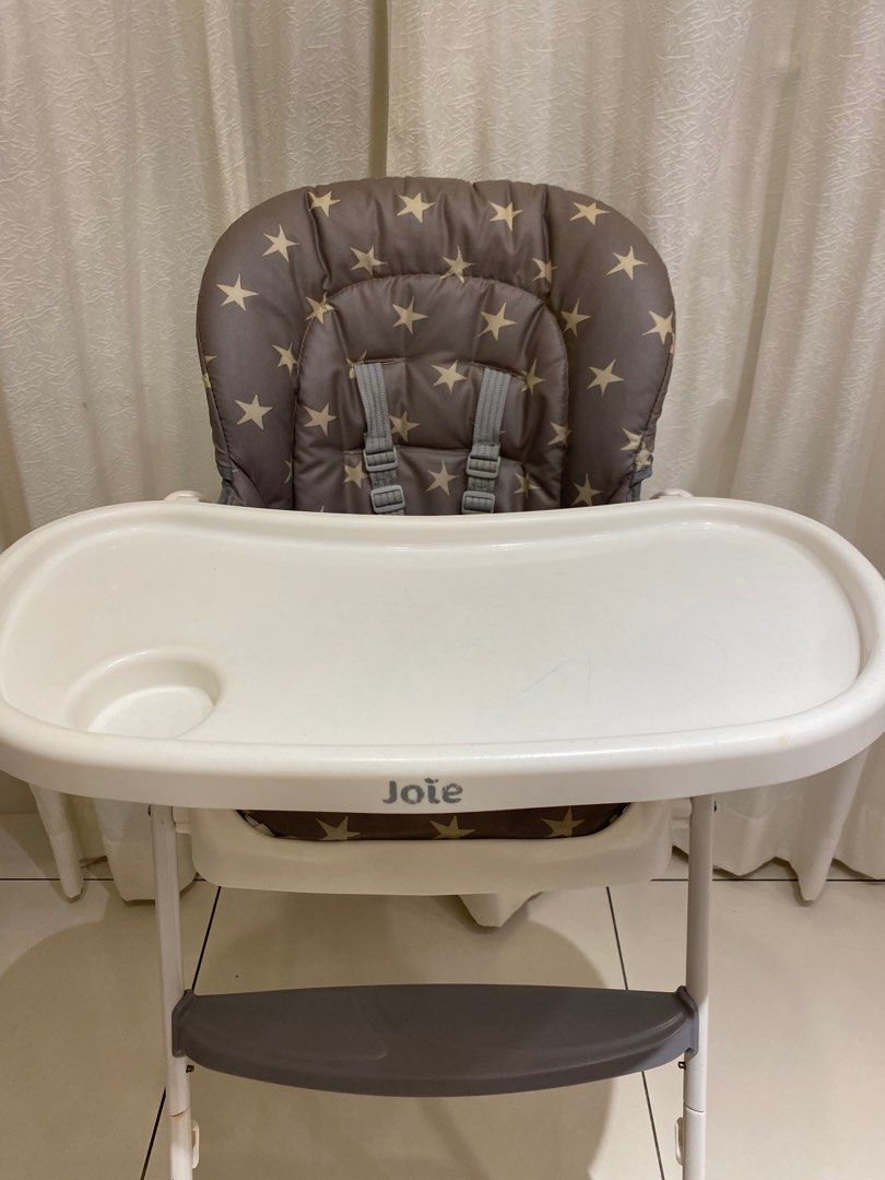 Joie twinkle linen highchair sales