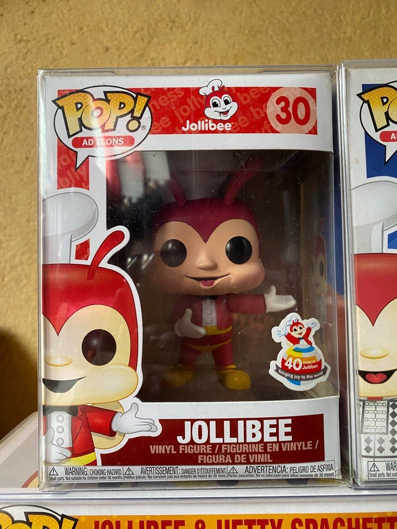 Jollibee & Mc Donald Funko Pop Set (Category: Designer & Blind Box Toys) located in Cagayan de Oro. Submitted by dosdeclutter (Listing ID 1214176390, Image 2). Description: box conditions ranging from 9.5/10. free used protectors SOLD AS SET ONLY rfs: declutter/need funds.
