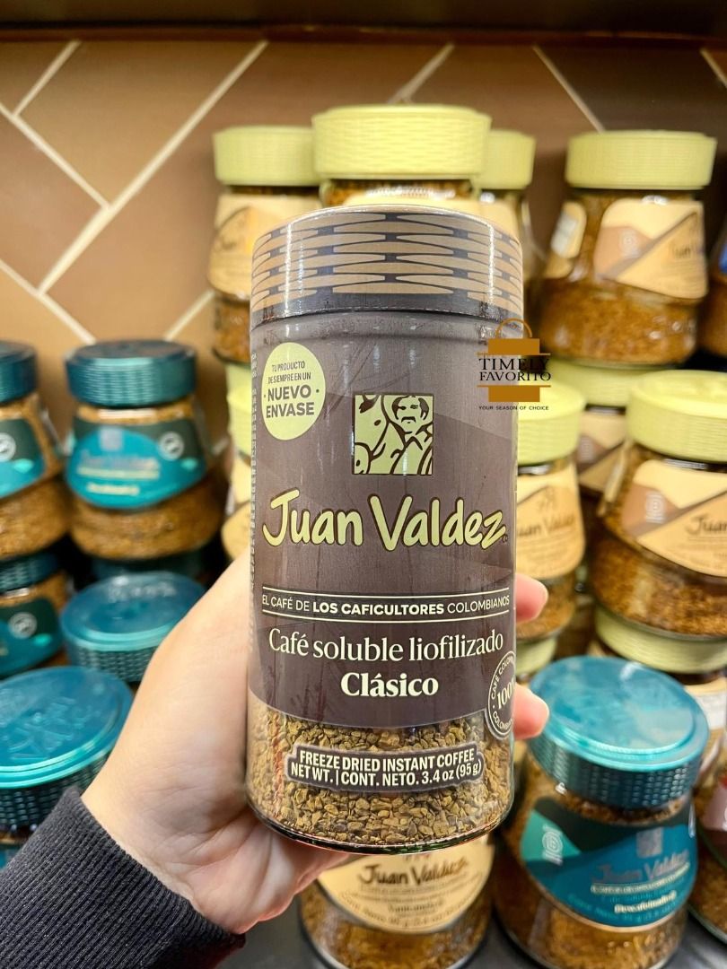 Juan Valdez Classic Freeze Dried Instant Coffee 95g, Food & Drinks