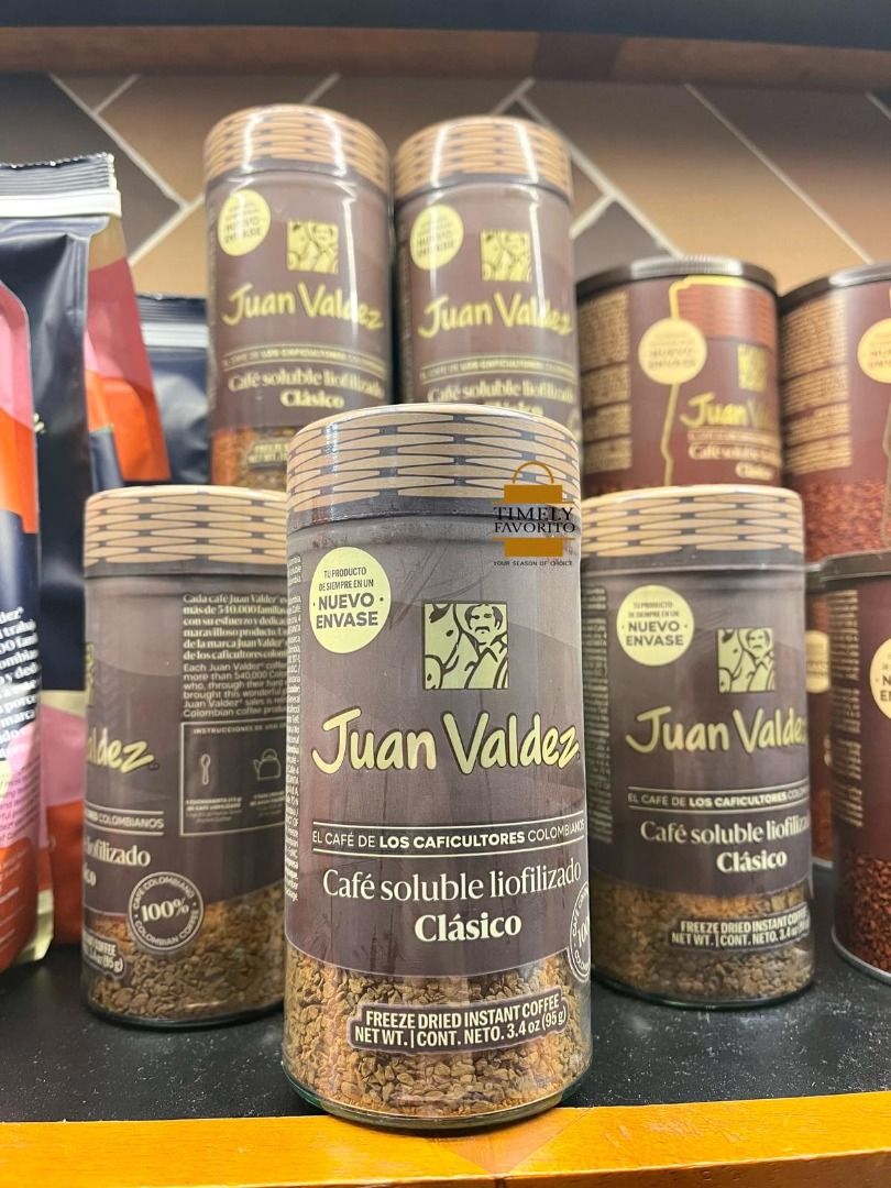Juan Valdez Classic Freeze Dried Instant Coffee 95g, Food & Drinks