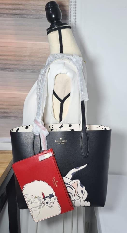 Kate spade dalmatian tote reversible Original, Women's Fashion, Bags &  Wallets, Tote Bags on Carousell