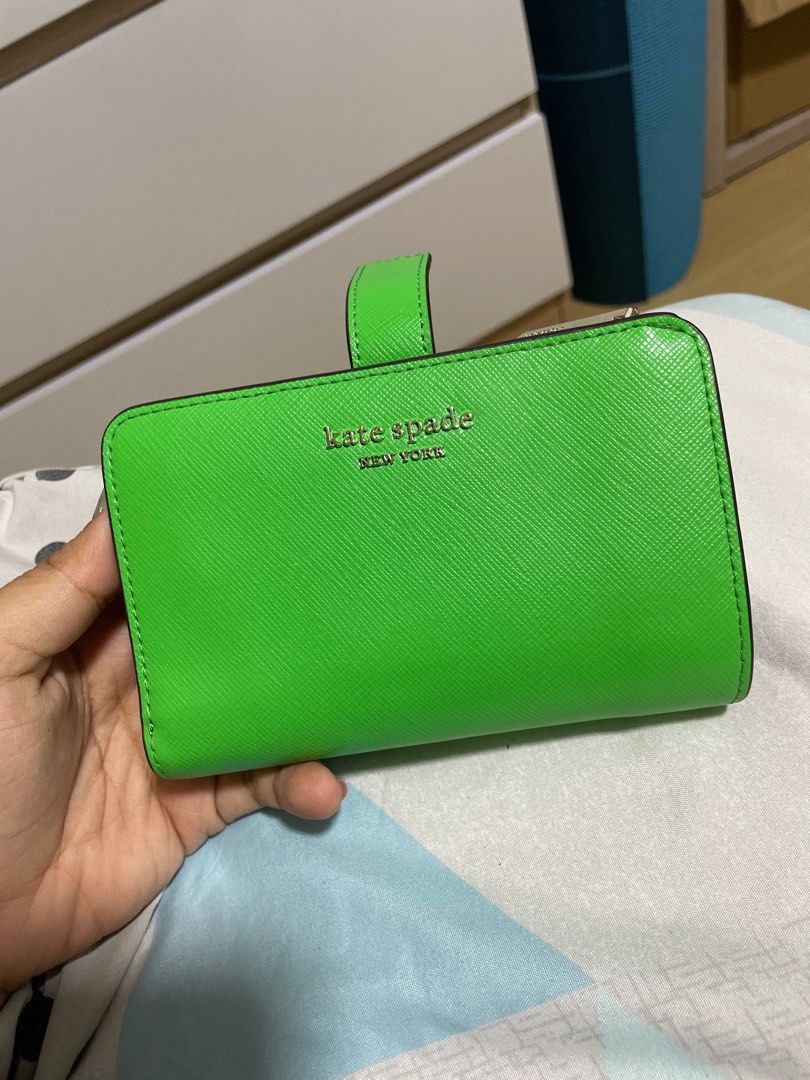 Kate spade wallet green new arrivals
